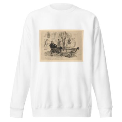 Souvenir de la Rue des Nations by John Ames Mitchell Sweatshirt