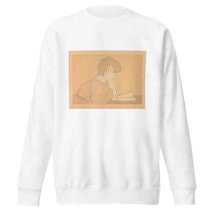 La liseuse by Alexandre Charpentier Sweatshirt