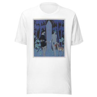 Pocohontas meeting John Smith by George Barbier T-Shirt