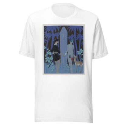 Pocohontas meeting John Smith by George Barbier T-Shirt