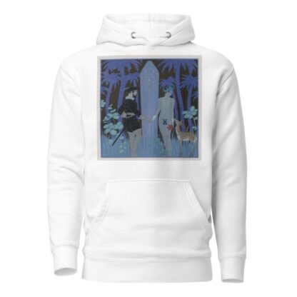 Pocohontas meeting John Smith by George Barbier Hoodie