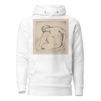 Nude resting by Albert Sterner Hoodie