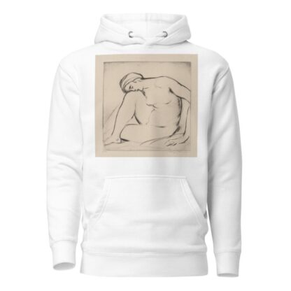 Nude resting by Albert Sterner Hoodie