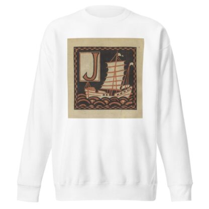 Letters designed and cut on linoleum blocks Pl.10 by Columbia University Teachers College Sweatshirt
