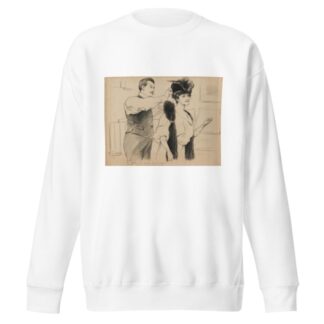 Tu mettras mon épingle sur la pelotte. – Pelotter, ça me connaît, tu le sais bien by Fernand Louis Gottlob Sweatshirt