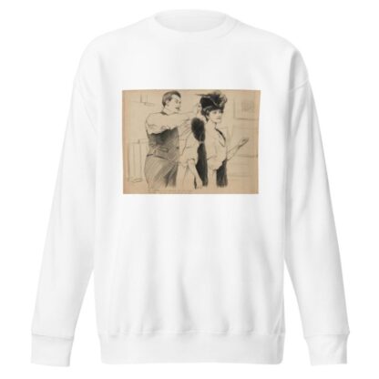 Tu mettras mon épingle sur la pelotte. – Pelotter, ça me connaît, tu le sais bien by Fernand Louis Gottlob Sweatshirt