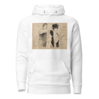 Tu mettras mon épingle sur la pelotte. – Pelotter, ça me connaît, tu le sais bien by Fernand Louis Gottlob Hoodie