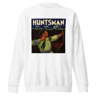 Huntsman Brand Produce Label by Anonymous Sweatshirt