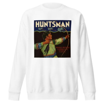Huntsman Brand Produce Label by Anonymous Sweatshirt