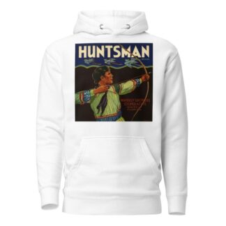 Huntsman Brand Produce Label by Anonymous Hoodie