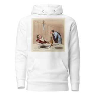 L’Epée de Damoclès by Honoré Daumier Hoodie