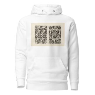 Outlines of ornament in the leading styles Pl.38 by George Ashdown Audsley Hoodie