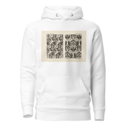 Outlines of ornament in the leading styles Pl.38 by George Ashdown Audsley Hoodie