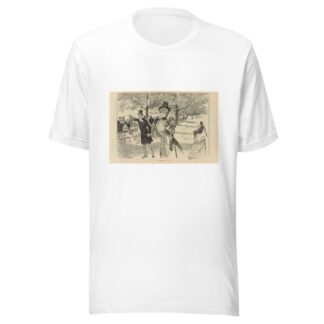 A Constitutional in the Park by Charles Dana Gibson T-Shirt
