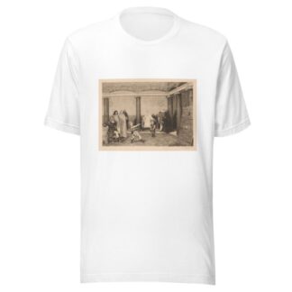 Clotilda, wife of Clovis, instructing her children. by Gustave Mercier T-Shirt