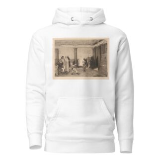 Clotilda, wife of Clovis, instructing her children. by Gustave Mercier Hoodie