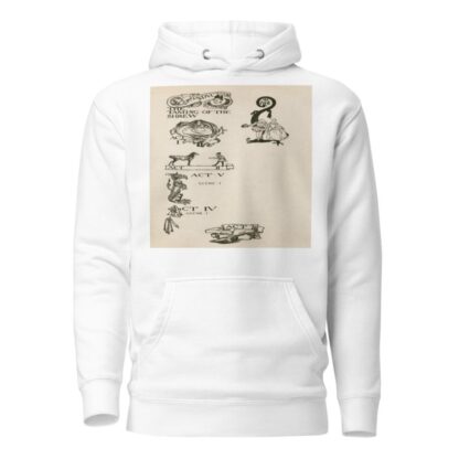 Taming of the shrew; Headings by Byam Shaw Hoodie