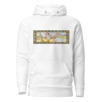 Design for a box of Lefèvre-Utile biscuits by Alphonse Mucha Hoodie