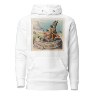 In a hole; – and no ‘issue’ by John Samuel Pughe Hoodie