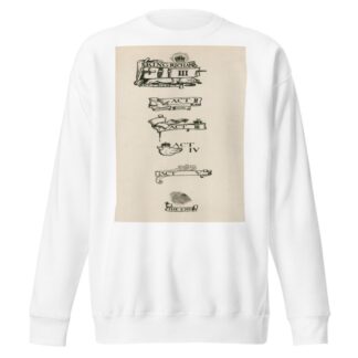 King Richard III; Headings by Byam Shaw Sweatshirt
