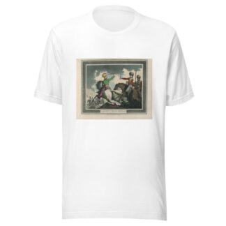 Cut Two & Right Protect by Thomas Rowlandson T-Shirt