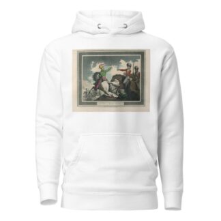 Cut Two & Right Protect by Thomas Rowlandson Hoodie