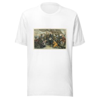 Columbus Cleveland and his mutinous crew – ‘This ship shall not turn back!’ by Bernhard Gillam T-Shirt