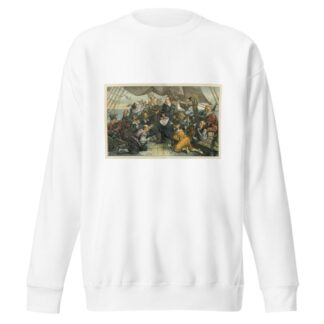 Columbus Cleveland and his mutinous crew – ‘This ship shall not turn back!’ by Bernhard Gillam Sweatshirt