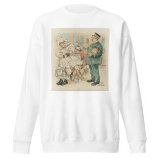 An old imposition by Charles Jay Taylor Sweatshirt