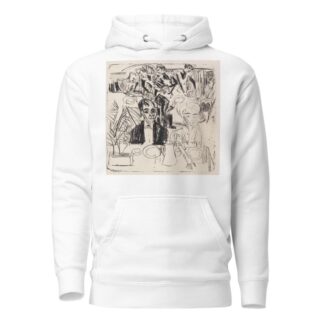 Dinertafel-Sanatorium by Ernst Ludwig Kirchner Hoodie
