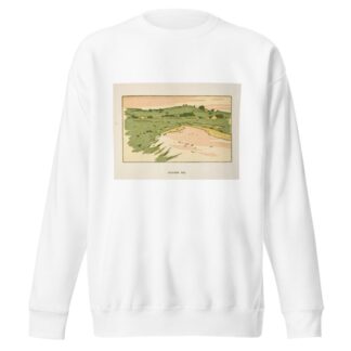 Ipswich Prints; Oldtown Hill by Arthur Wesley Dow Sweatshirt