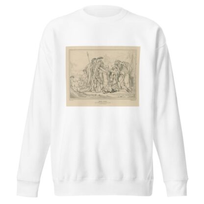 King Lear, Lear with Cordelia dead in his arms, act V scene III by William Francis Starling Sweatshirt