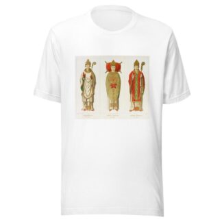 Roman and English Bishops by Augustus Pugin T-Shirt