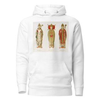 Roman and English Bishops by Augustus Pugin Hoodie