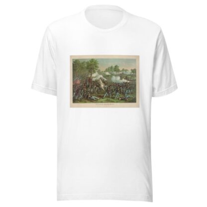 Battle of Wilson’s Creek–Aug. 10, 1861 by Kurz & Allison T-Shirt