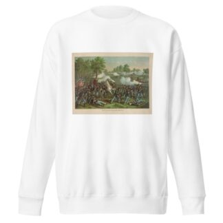 Battle of Wilson’s Creek–Aug. 10, 1861 by Kurz & Allison Sweatshirt
