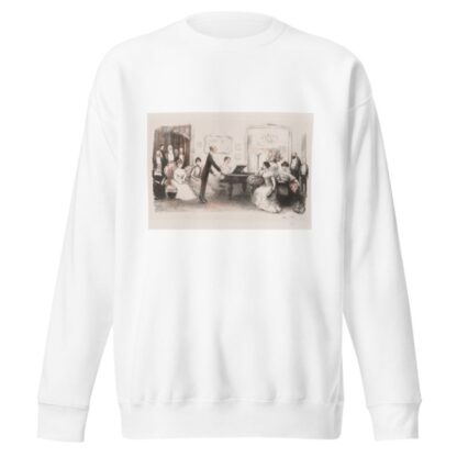 La Soirée Bourgeoise by Jean Veber Sweatshirt
