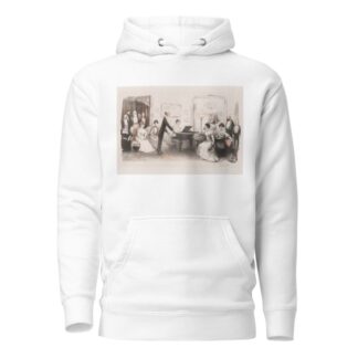 La Soirée Bourgeoise by Jean Veber Hoodie