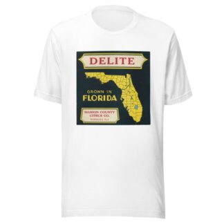 Citrus Label for Delite – Black and Yellow by Anonymous T-Shirt