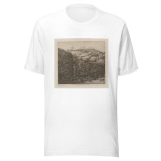 Le Precipice du Toubenloch derriere Boucheamps aux Environs de Bienne by Johann Joseph Hartmann T-Shirt