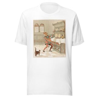 The Queen of Hearts Pl 4 by Randolph Caldecott T-Shirt