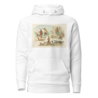 Pheasant fowl by Henry Thomas Alken Hoodie