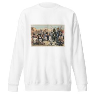 The pyrrhic victory of the Mulligan guards in Maine by Joseph Ferdinand Keppler Sweatshirt