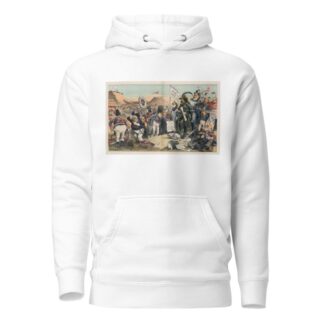 The pyrrhic victory of the Mulligan guards in Maine by Joseph Ferdinand Keppler Hoodie