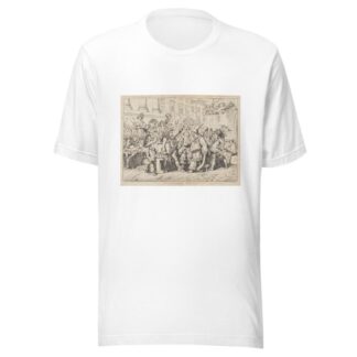 Il Carnevale di Roma by Bartolomeo Pinelli T-Shirt