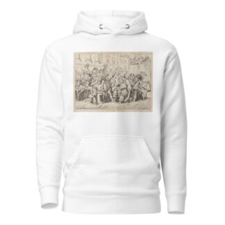 Il Carnevale di Roma by Bartolomeo Pinelli Hoodie