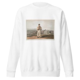 Moor guide, Plate 20 by George Walker Sweatshirt