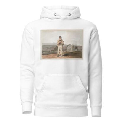 Moor guide, Plate 20 by George Walker Hoodie