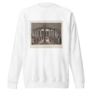 Coal Exchange by Thomas Rowlandson Sweatshirt