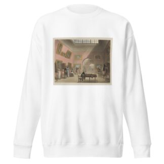 British Institution, by Thomas Rowlandson Sweatshirt